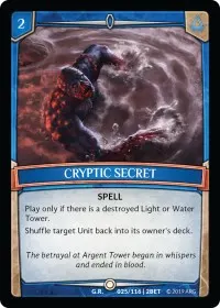 Cryptic Secret (Betrayal)