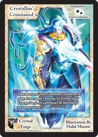Crystallus Command First Edition (Crystal Forge)
