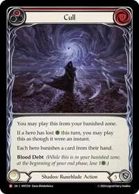 Cull (The Hunted) — Flesh & Blood TCG Card Value