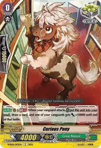 Curious Pony (D-PS01: P Clan Collection 2022) — Cardfight Vanguard Card Value