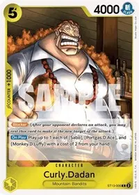 CurlyDadan (Ultra Deck: The Three Brothers)