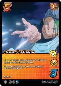 Cursed Ice Breath (Yu Yu Hakusho: Dark Tournament)