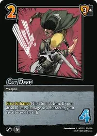Cut Deep (Attack On Titan: Origins of Power)
