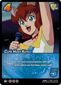 Cute Host Koto (Yu Yu Hakusho: Dark Tournament)