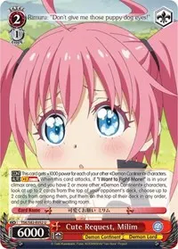 Cute Request Milim (That Time I Got Reincarnated as a Slime Vol.2)