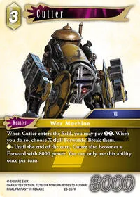 Cutter (Tears of the Planet) — Final Fantasy TCG Card Value