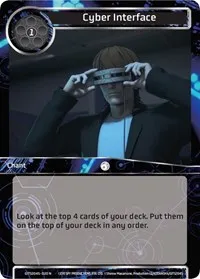 Cyber Interface (Ghost in the Shell SAC_2045) — Force of Will Card Value
