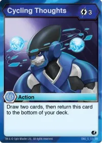 Cycling Thoughts (Battle Brawlers) — Bakugan TCG Card Value