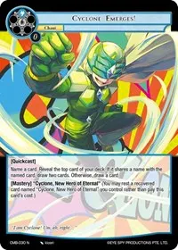 Cyclone Emerges (Crimson Moon's Battleground)