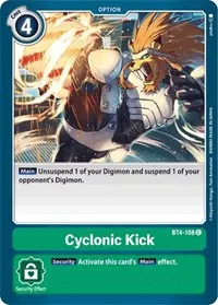Cyclonic Kick (Great Legend)