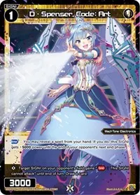D Spenser Code Art Parallel Foil (Welcome Back Diva -Lostorage-)