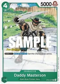 Daddy Masterson (Kingdoms of Intrigue Pre-Release Cards)