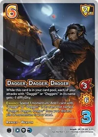 Dagger Dagger Dagger (Challenger Series: Vox Machina and Mighty Nein) — UniVersus Card Value