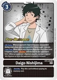 Daigo Nishijima (X Record Pre-Release Cards)