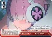 Daily Duties (Re:ZERO Memory Snow)