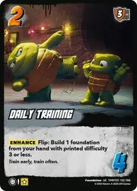 Daily Training (Teenage Mutant Ninja Turtles)