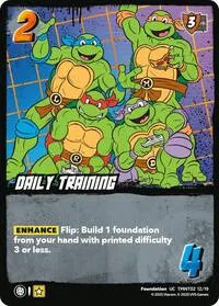 Daily Training TMNT02 (Teenage Mutant Ninja Turtles)