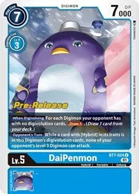 DaiPenmon (Next Adventure Pre-Release Cards)