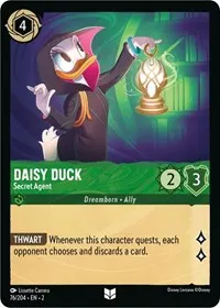 Daisy Duck Secret Agent (Rise of the Floodborn)