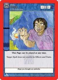 Dampen (Nightfall: First Edition) — MetaZoo Card Value