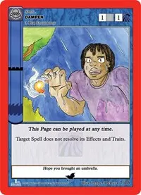 Dampen (Nightfall: First Edition Tribal Theme Decks)