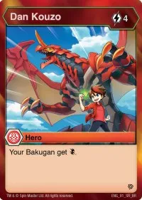 Dan Kouzo (Resurgence) — Bakugan TCG Card Value