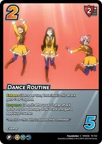 Dance Routine (UniVersus: My Hero Academia: Jet Burn)