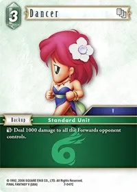 Dancer (Opus VII) — Final Fantasy TCG Card Value