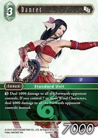 Dancer (Opus XII) — Final Fantasy TCG Card Value