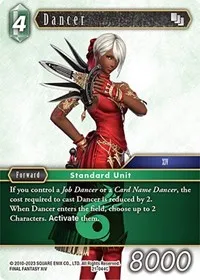 Dancer (Beyond Destiny) — Final Fantasy TCG Card Value