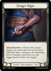 Danger Digits (Blitz Deck: The Hunted - Arakni)