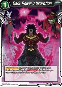 Dark Power Absorption (Vermilion Bloodline)