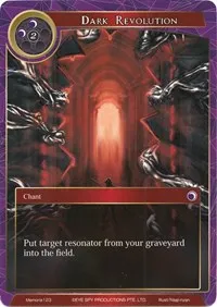 Dark Revolution (Alice Origin Memoria Cards) — Force of Will Card Value