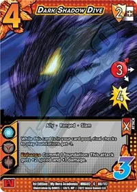 Dark Shadow Dive (UniVersus: My Hero Academia: Crimson Rampage)