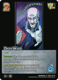 Dark Ward (Critical Role: Heroes of Exandria)