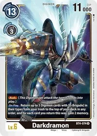 Darkdramon (Great Legend) — Digimon Card Game Card Value