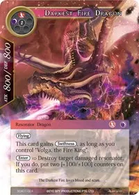 Darkest Fire Dragon (Alice Origin Starter Deck)