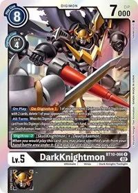 DarkKnightmon (Xros Encounter) — Digimon Card Game Card Value