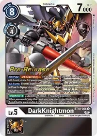 DarkKnightmon (Xros Encounter Pre-Release Cards) — Digimon Card Game Card Value