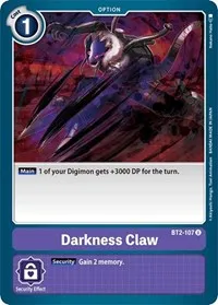 Darkness Claw (Release Special Booster 1.0) — Digimon Card Game Card Value