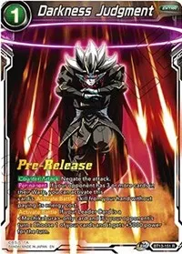Darkness Judgment (Supreme Rivalry Pre-Release Cards)