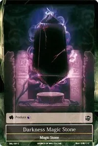Darkness Magic Stone (The Seven Kings of the Lands) — Force of Will Card Value