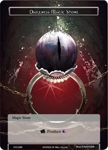 Darkness Magic Stone (Curse of the Frozen Casket)