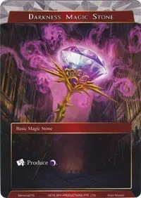 Darkness Magic Stone (Alice Origin Memoria Cards)