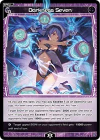 Darkness Seven (Reunion Diva) — WIXOSS Card Value