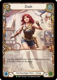Dash HER070 (Flesh and Blood: Promo Cards)