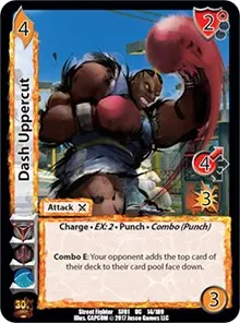 Dash Uppercut (Street Fighter CCG)