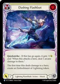 Dashing Flashfoot (Omens of the Third Age)