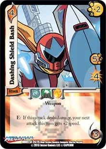 Dashing Shield Bash (Mega Man: Collector's Tins)