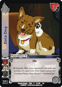 Data Dog (Cowboy Bebop) — UniVersus Card Value